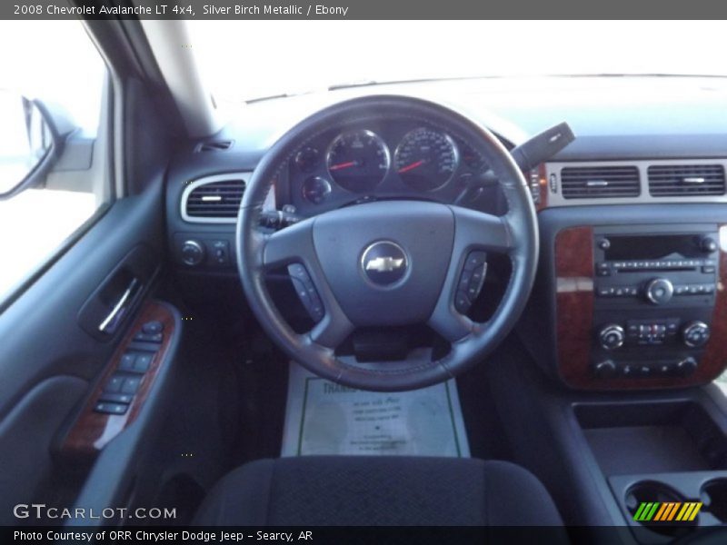 Silver Birch Metallic / Ebony 2008 Chevrolet Avalanche LT 4x4