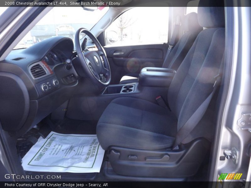 Silver Birch Metallic / Ebony 2008 Chevrolet Avalanche LT 4x4