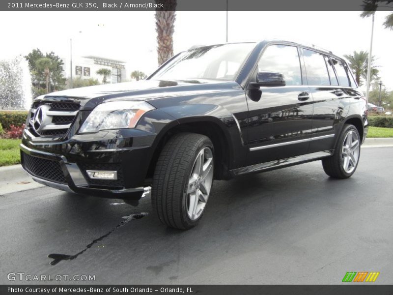 Black / Almond/Black 2011 Mercedes-Benz GLK 350