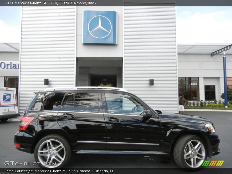 Black / Almond/Black 2011 Mercedes-Benz GLK 350