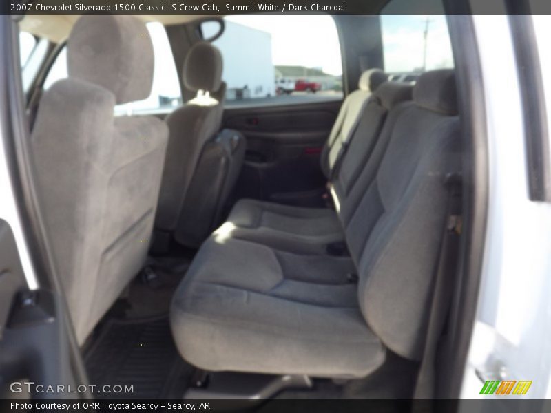 Summit White / Dark Charcoal 2007 Chevrolet Silverado 1500 Classic LS Crew Cab