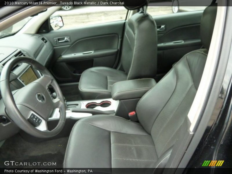  2010 Milan I4 Premier Dark Charcoal Interior