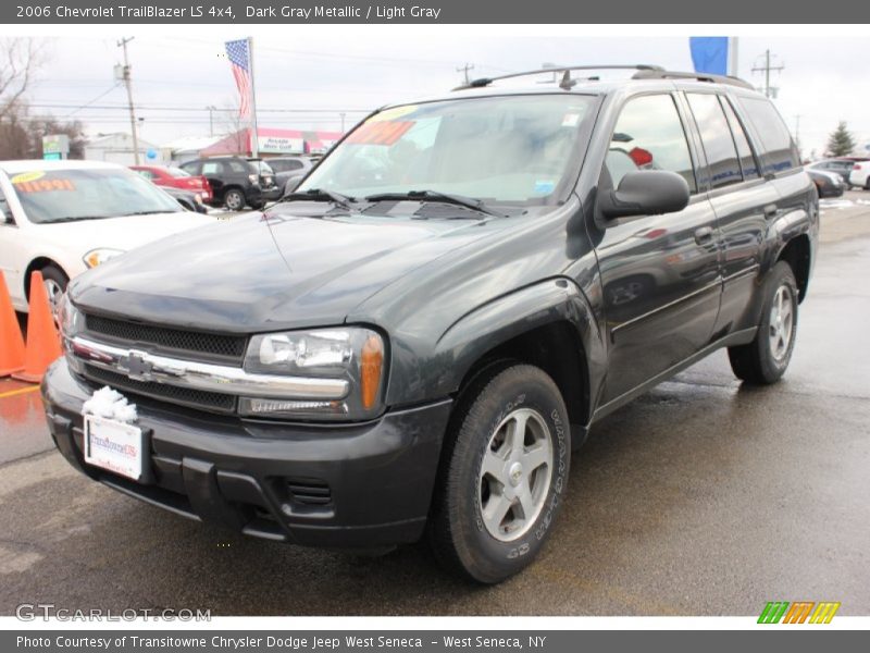Dark Gray Metallic / Light Gray 2006 Chevrolet TrailBlazer LS 4x4