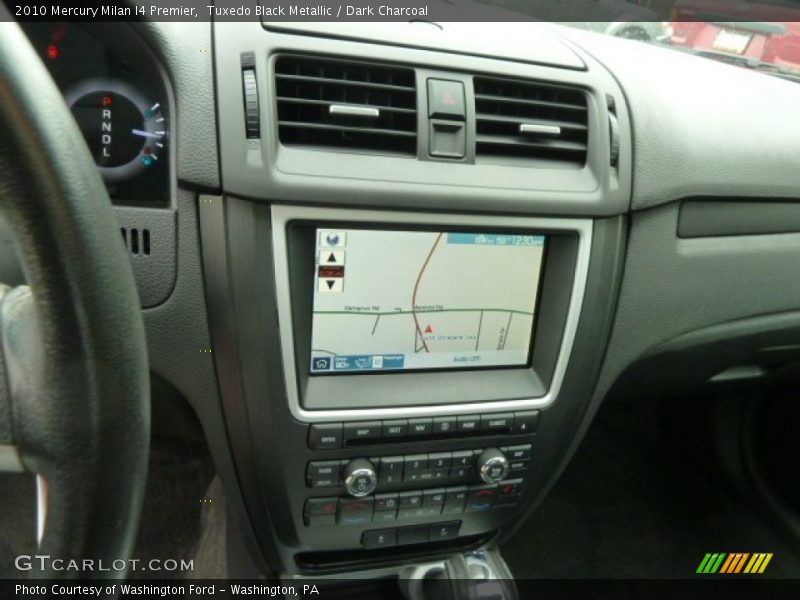 Tuxedo Black Metallic / Dark Charcoal 2010 Mercury Milan I4 Premier