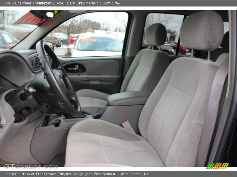 Dark Gray Metallic / Light Gray 2006 Chevrolet TrailBlazer LS 4x4
