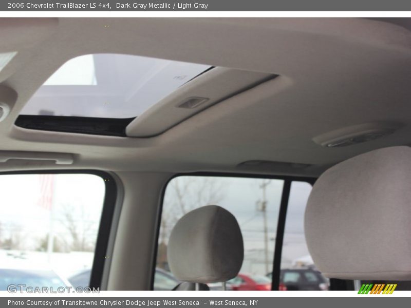 Dark Gray Metallic / Light Gray 2006 Chevrolet TrailBlazer LS 4x4