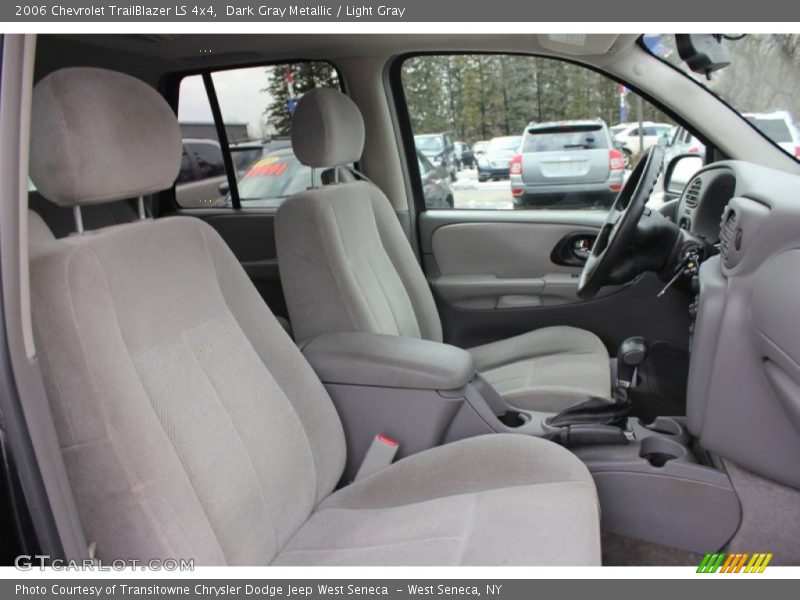 Dark Gray Metallic / Light Gray 2006 Chevrolet TrailBlazer LS 4x4
