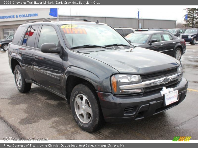 Dark Gray Metallic / Light Gray 2006 Chevrolet TrailBlazer LS 4x4