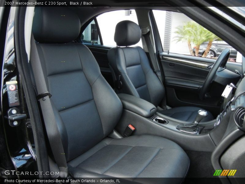  2007 C 230 Sport Black Interior