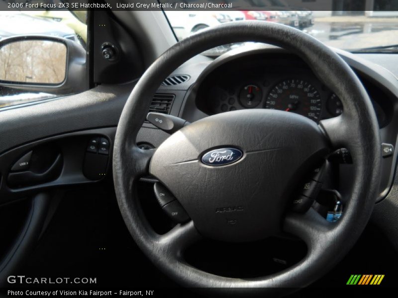 Liquid Grey Metallic / Charcoal/Charcoal 2006 Ford Focus ZX3 SE Hatchback