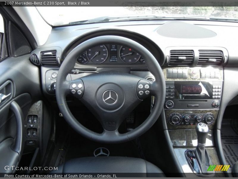 Controls of 2007 C 230 Sport