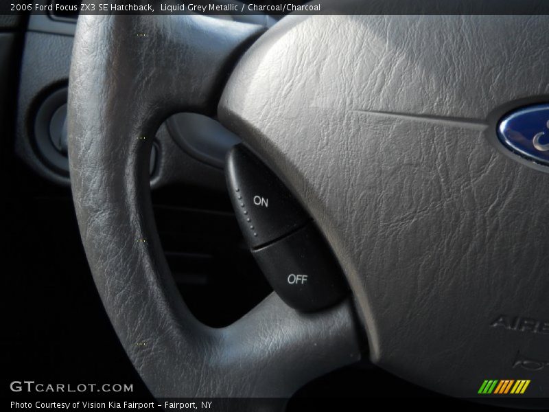 Liquid Grey Metallic / Charcoal/Charcoal 2006 Ford Focus ZX3 SE Hatchback