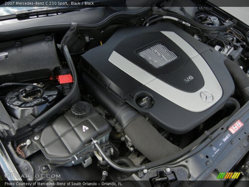  2007 C 230 Sport Engine - 2.5 Liter DOHC 24-Valve Flex-Fuel V6