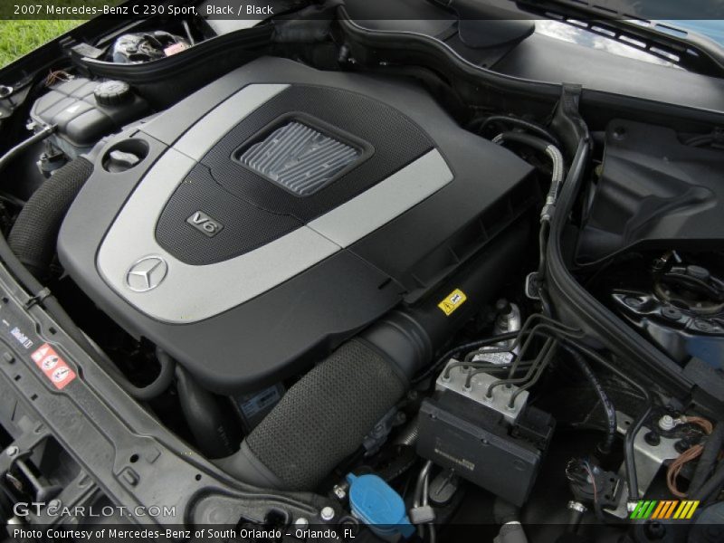  2007 C 230 Sport Engine - 2.5 Liter DOHC 24-Valve Flex-Fuel V6