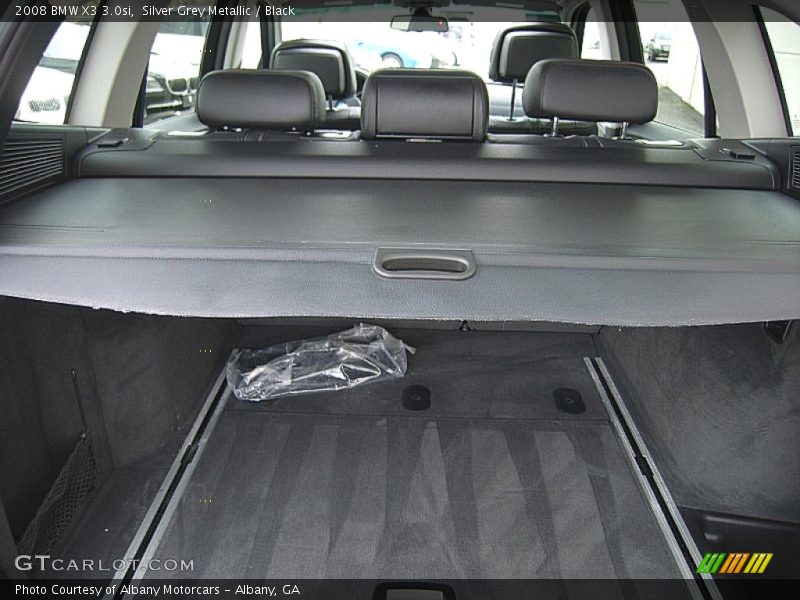 Silver Grey Metallic / Black 2008 BMW X3 3.0si