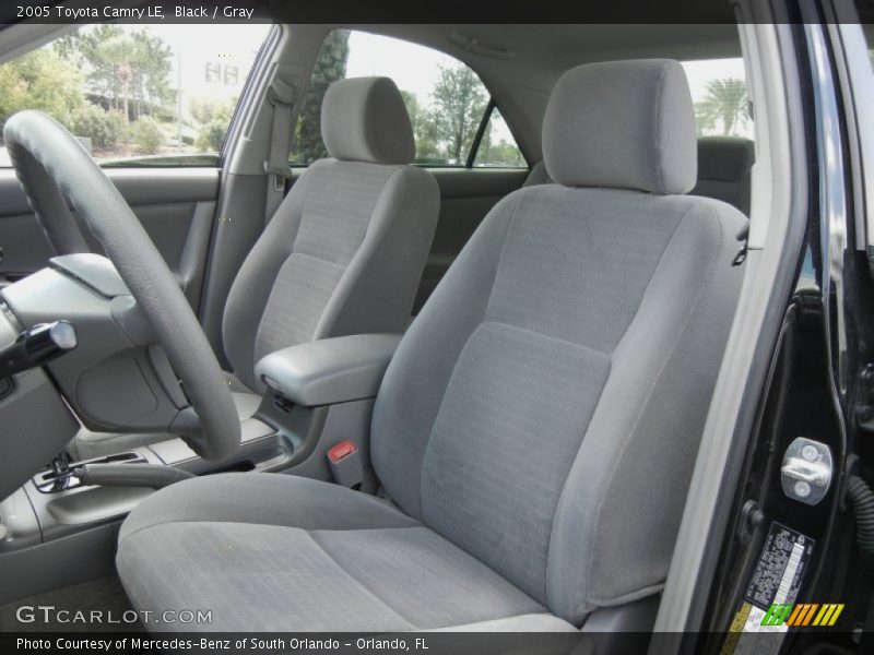 Black / Gray 2005 Toyota Camry LE