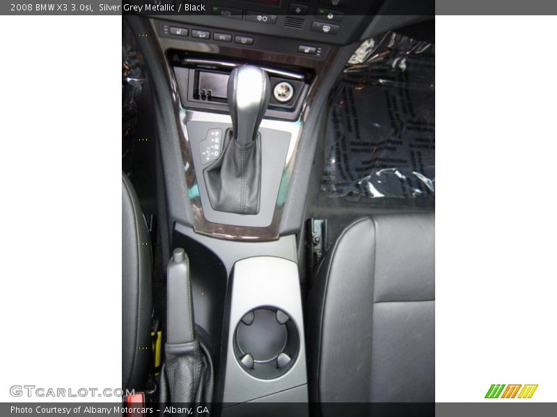 Silver Grey Metallic / Black 2008 BMW X3 3.0si