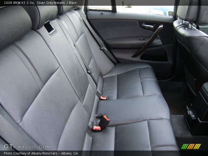 Silver Grey Metallic / Black 2008 BMW X3 3.0si