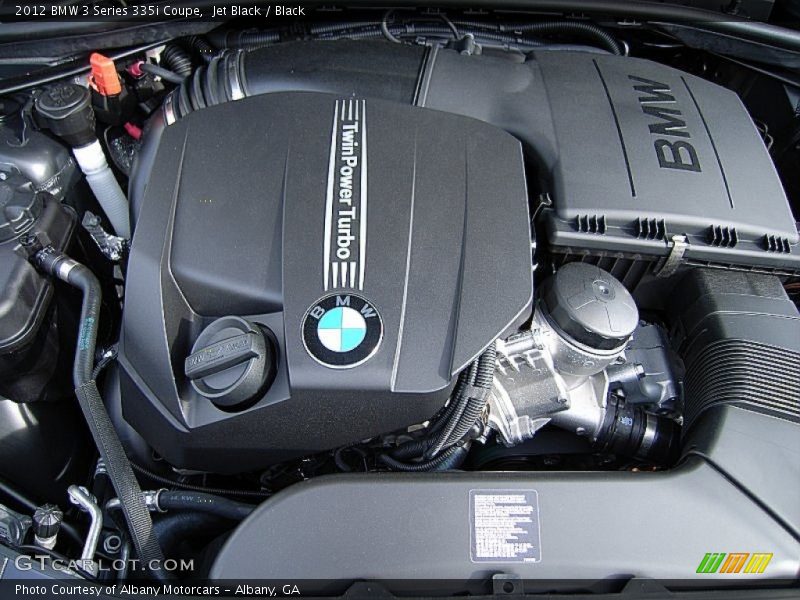  2012 3 Series 335i Coupe Engine - 3.0 Liter DI TwinPower Turbocharged DOHC 24-Valve VVT Inline 6 Cylinder