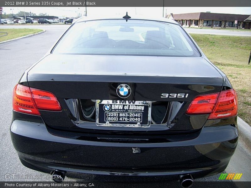 Jet Black / Black 2012 BMW 3 Series 335i Coupe