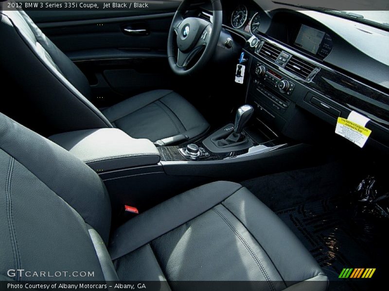 Jet Black / Black 2012 BMW 3 Series 335i Coupe