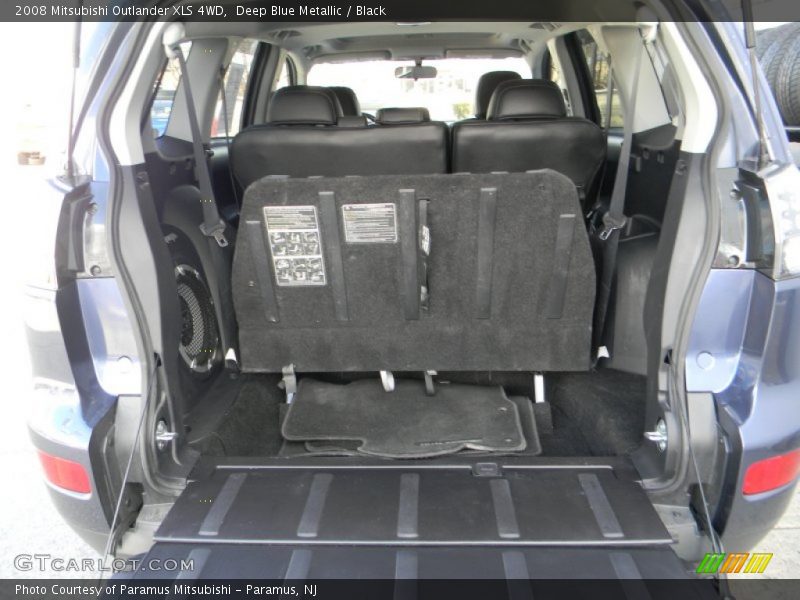 Deep Blue Metallic / Black 2008 Mitsubishi Outlander XLS 4WD