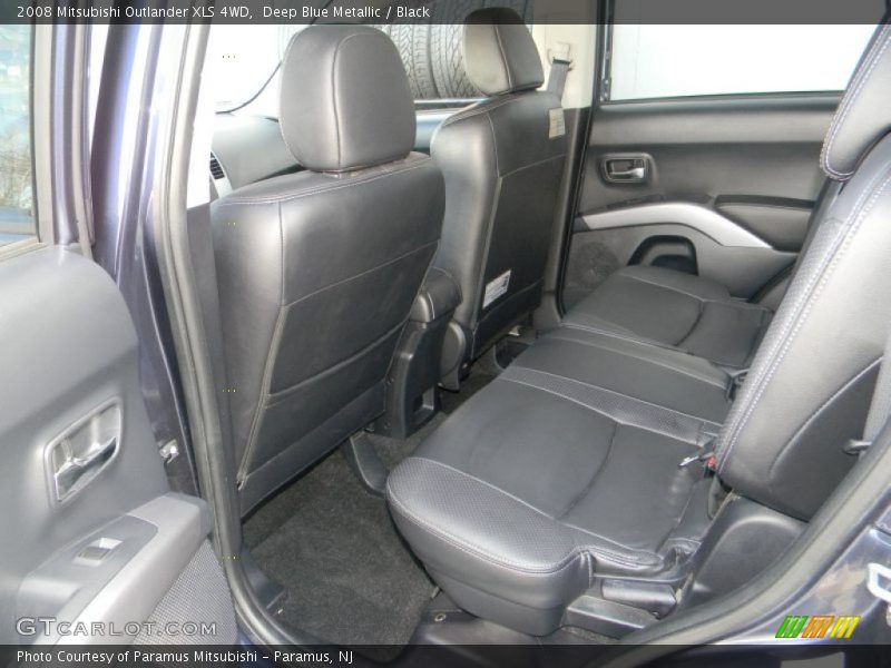 Deep Blue Metallic / Black 2008 Mitsubishi Outlander XLS 4WD
