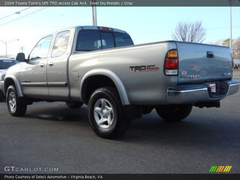 Silver Sky Metallic / Gray 2004 Toyota Tundra SR5 TRD Access Cab 4x4