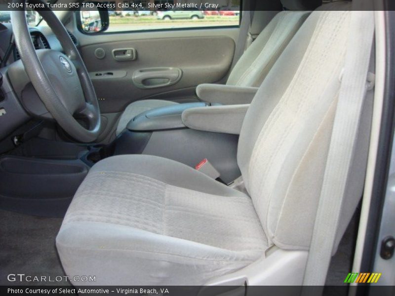 Silver Sky Metallic / Gray 2004 Toyota Tundra SR5 TRD Access Cab 4x4
