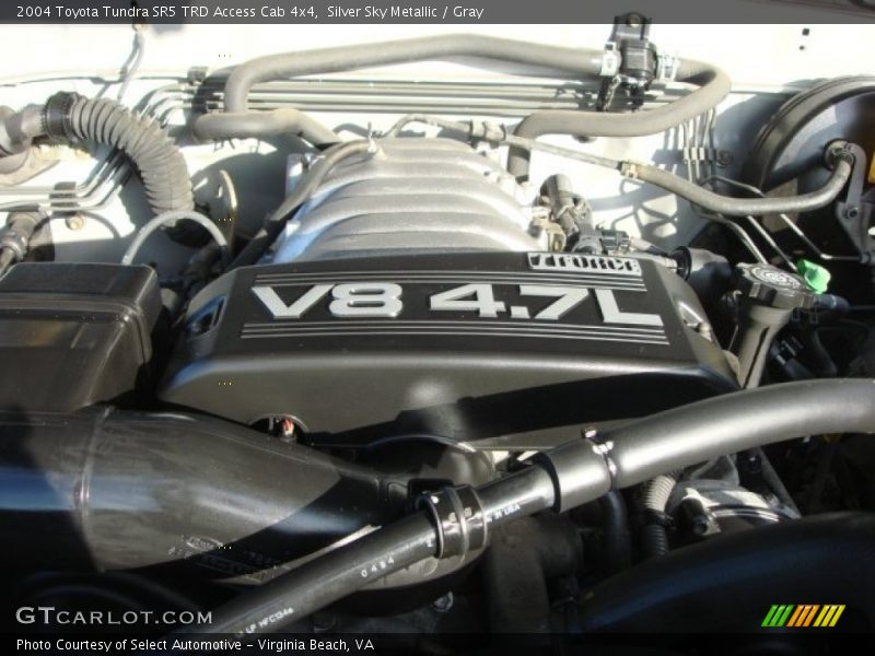 Silver Sky Metallic / Gray 2004 Toyota Tundra SR5 TRD Access Cab 4x4