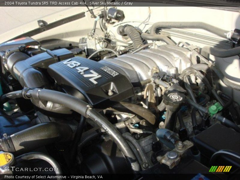 Silver Sky Metallic / Gray 2004 Toyota Tundra SR5 TRD Access Cab 4x4