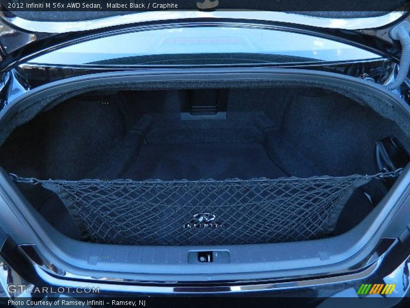 Malbec Black / Graphite 2012 Infiniti M 56x AWD Sedan