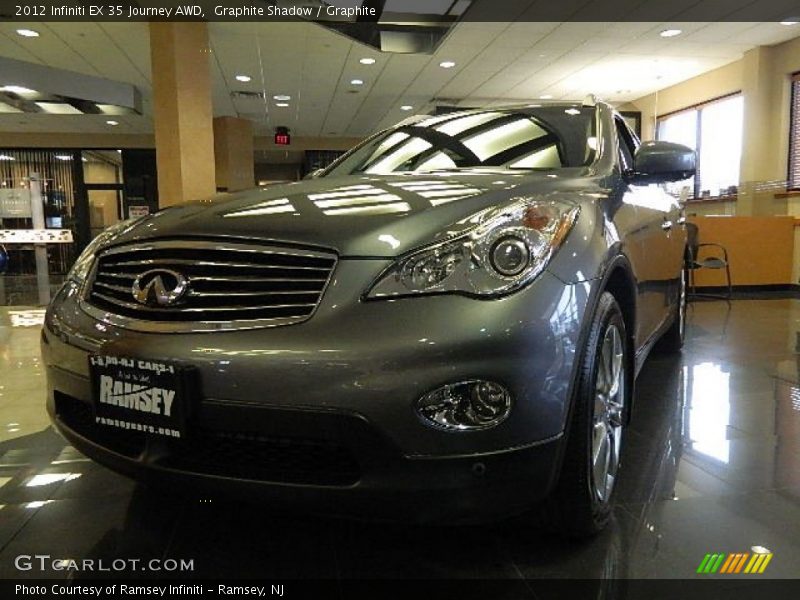 Graphite Shadow / Graphite 2012 Infiniti EX 35 Journey AWD