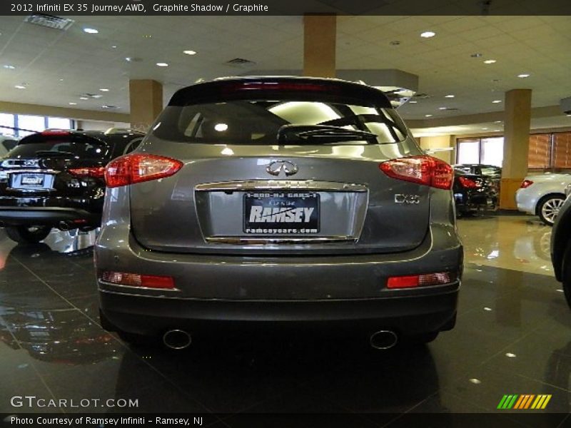 Graphite Shadow / Graphite 2012 Infiniti EX 35 Journey AWD