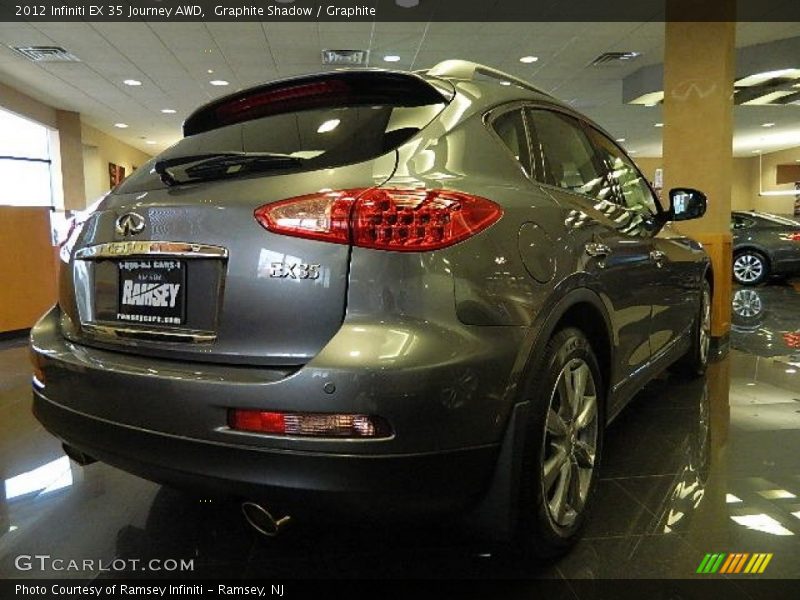 Graphite Shadow / Graphite 2012 Infiniti EX 35 Journey AWD