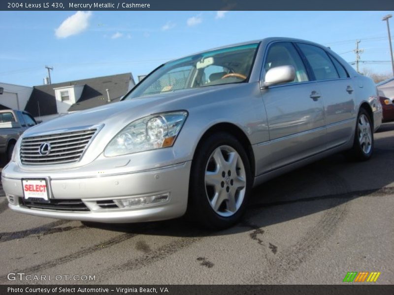 Mercury Metallic / Cashmere 2004 Lexus LS 430