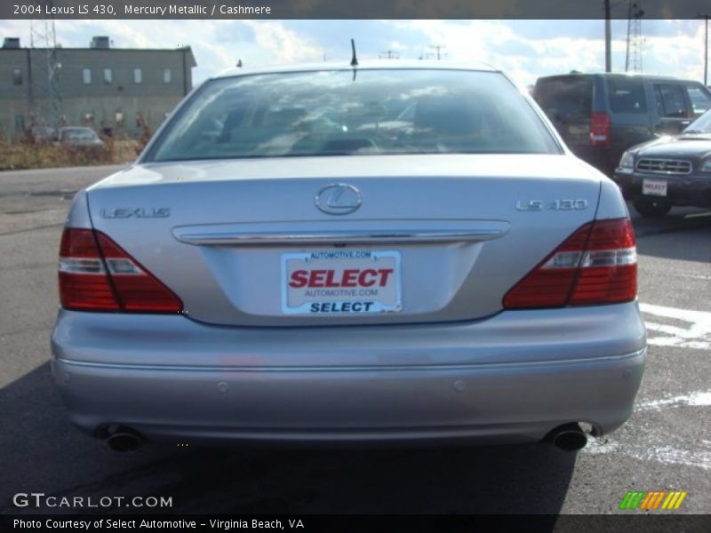 Mercury Metallic / Cashmere 2004 Lexus LS 430