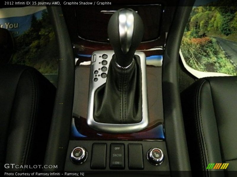  2012 EX 35 Journey AWD 7 Speed ASC Automatic Shifter