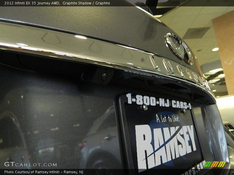 Graphite Shadow / Graphite 2012 Infiniti EX 35 Journey AWD