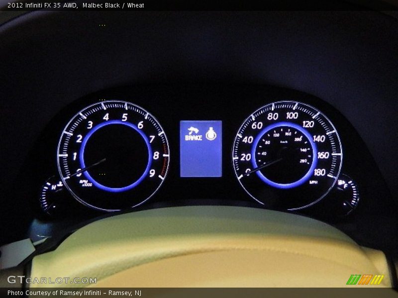  2012 FX 35 AWD 35 AWD Gauges
