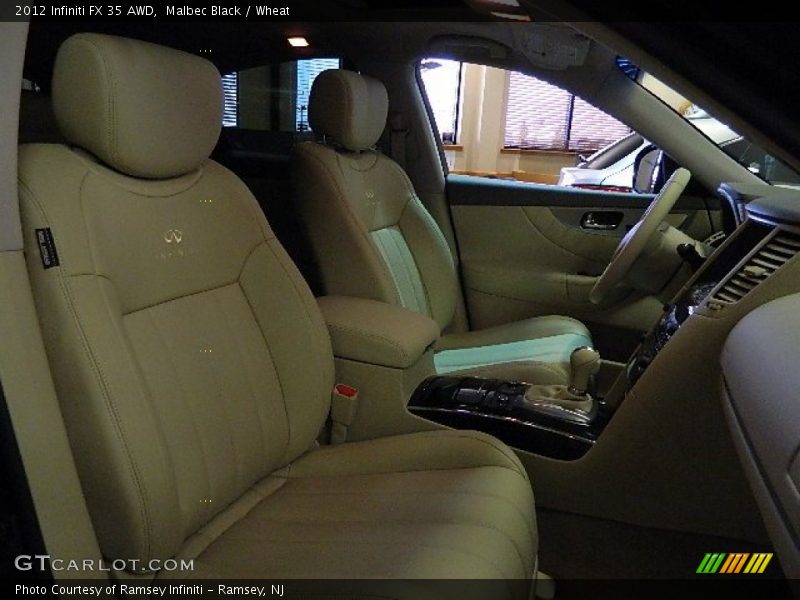 Malbec Black / Wheat 2012 Infiniti FX 35 AWD