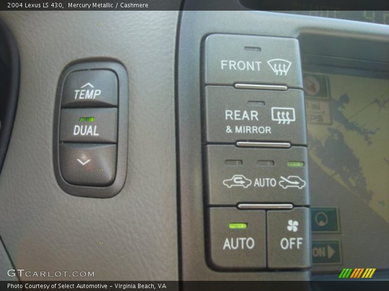 Mercury Metallic / Cashmere 2004 Lexus LS 430