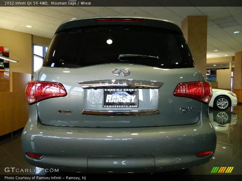 Mountain Sage / Wheat 2012 Infiniti QX 56 4WD