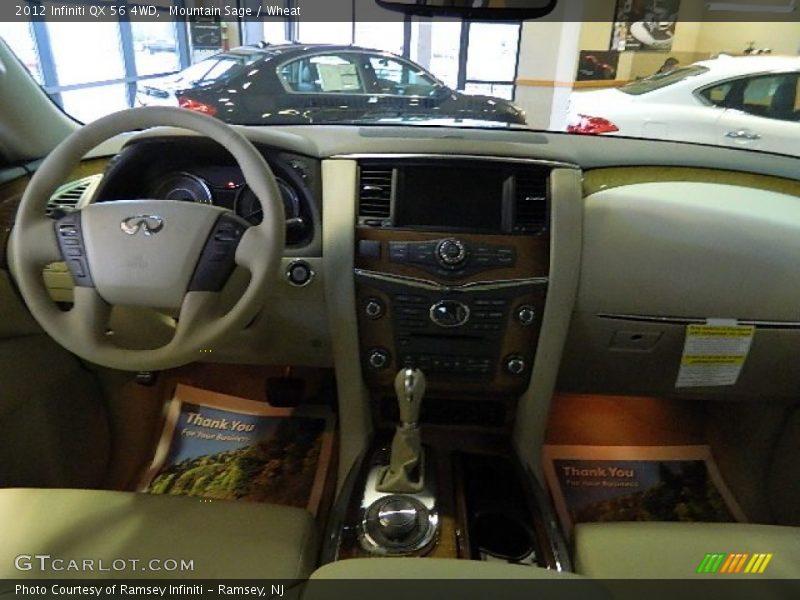 Mountain Sage / Wheat 2012 Infiniti QX 56 4WD