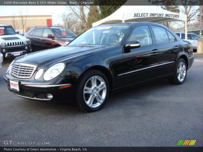 Black / Charcoal 2006 Mercedes-Benz E 350 4Matic Sedan