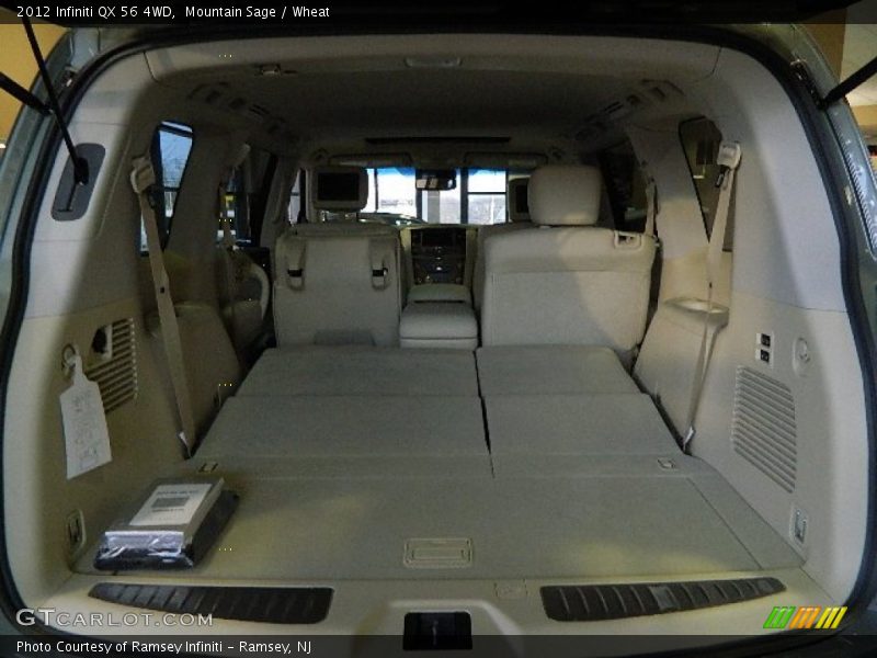  2012 QX 56 4WD Trunk