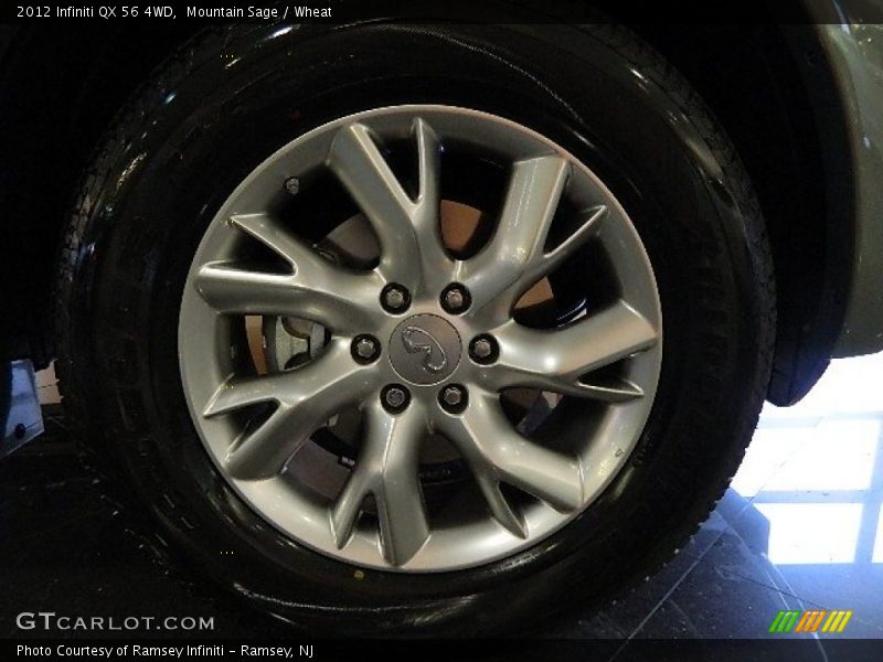  2012 QX 56 4WD Wheel