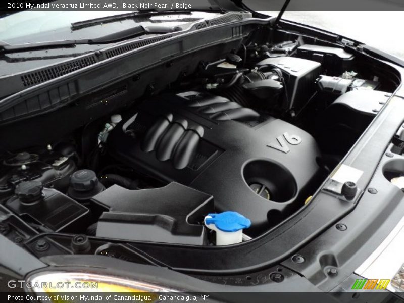  2010 Veracruz Limited AWD Engine - 3.8 Liter DOHC 24-Valve CVVT V6