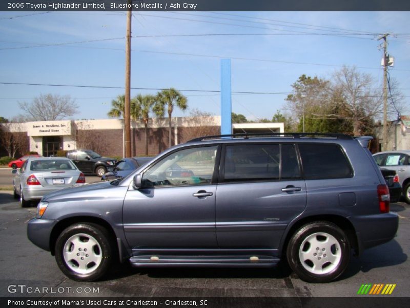 Bluestone Metallic / Ash Gray 2006 Toyota Highlander Limited