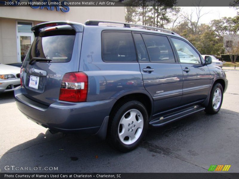 Bluestone Metallic / Ash Gray 2006 Toyota Highlander Limited